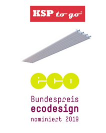 KSP to go wurde für den Bundespreis Ecodesign nominiert.